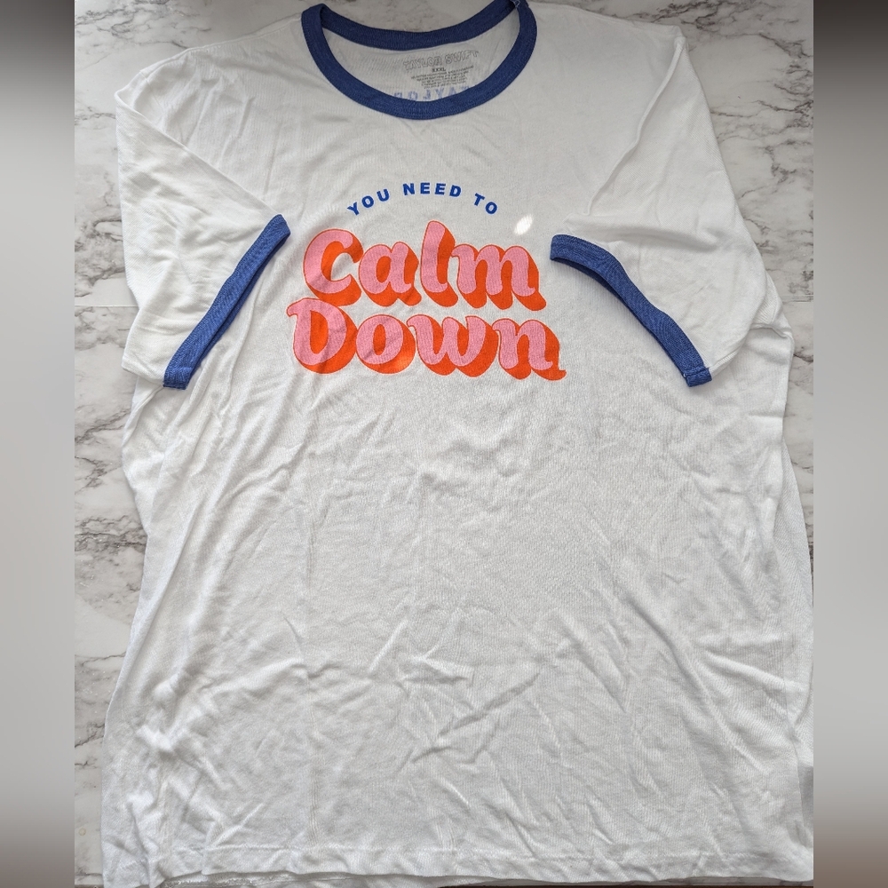 Taylor Swift You Need To Calm Down T Shirt Size 3X